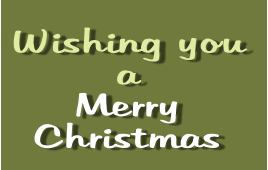 Wishing you a  Merry Christmas