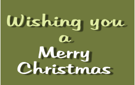 Wishing you a Merry Christmas